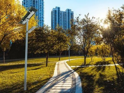 solar led street light application