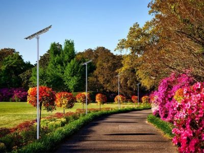 solar led street light application