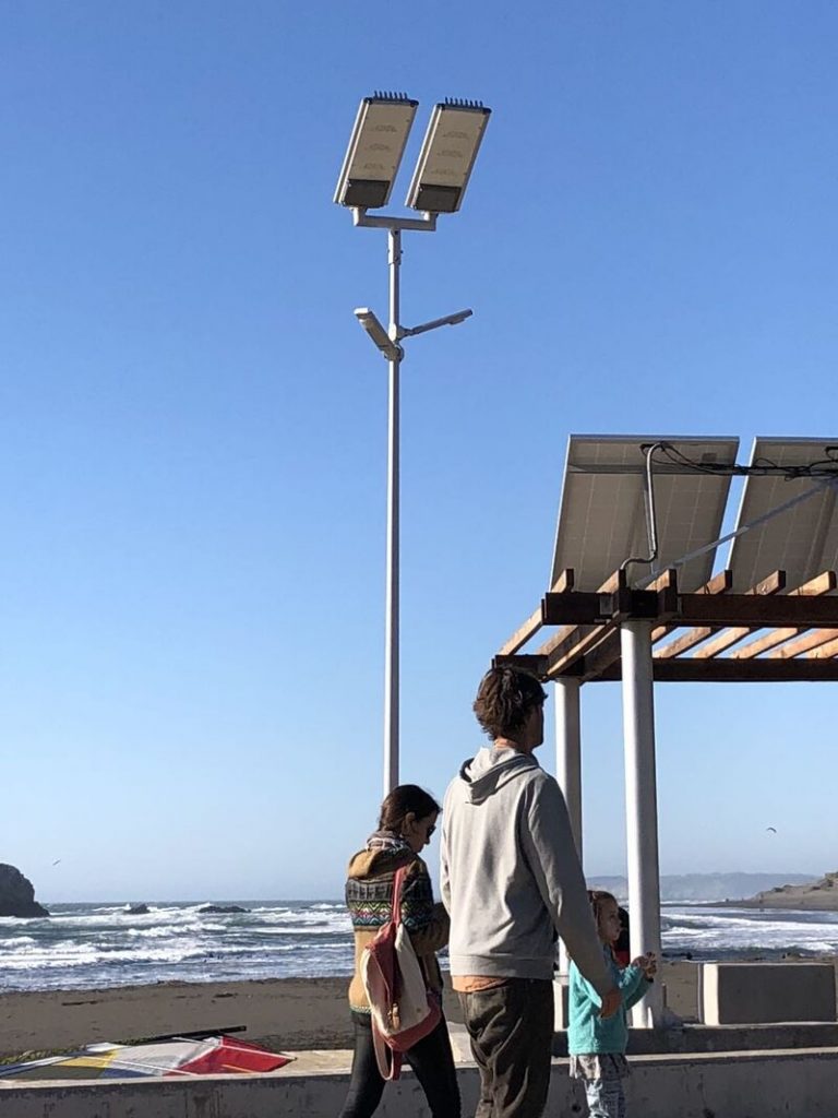 Solar Street Light Project In Chile