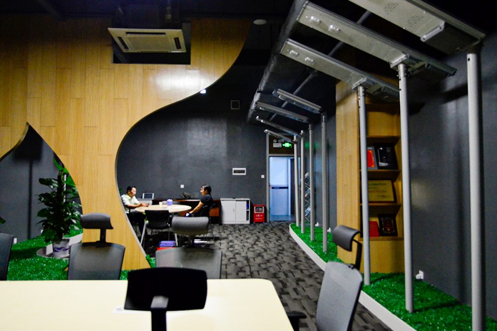 Led streetlight showroom & office