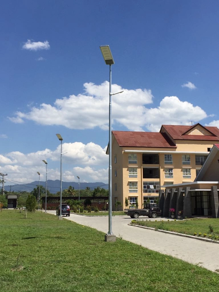 solar led street light project